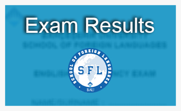 All Results including Proficiency, Placement and End of Module Exams